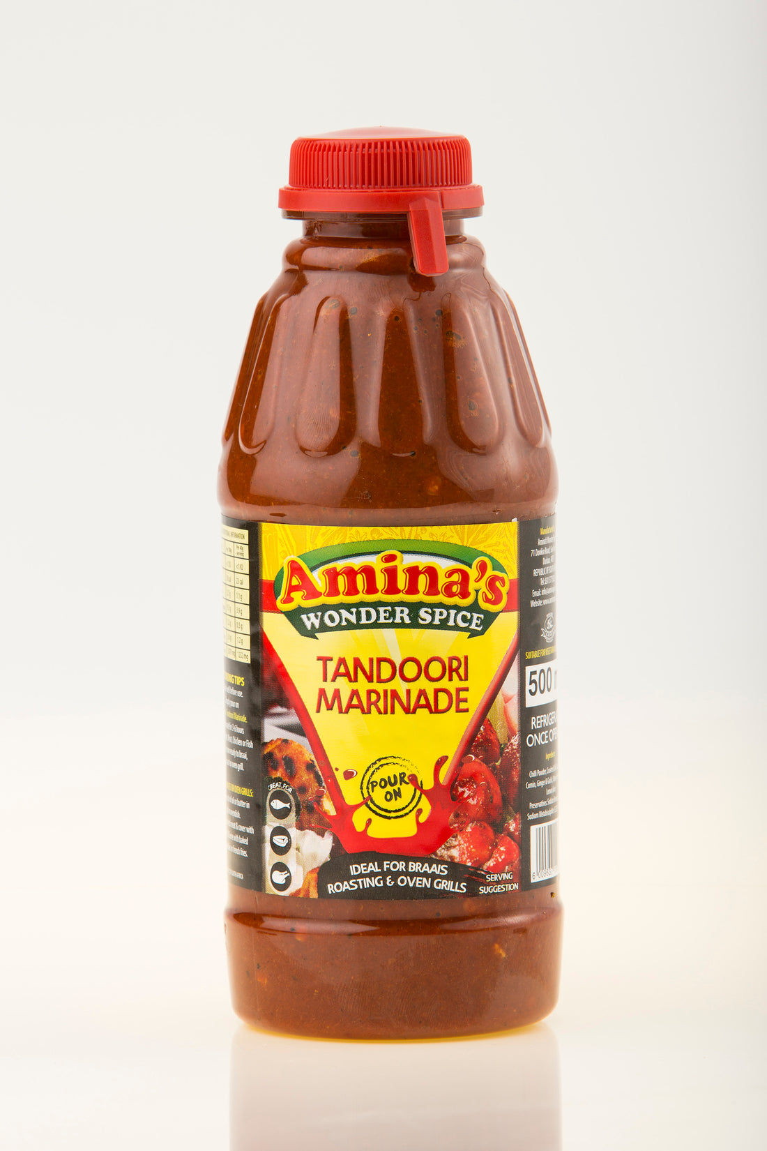 Aminas Tandoori marinade & Tandoori pour on