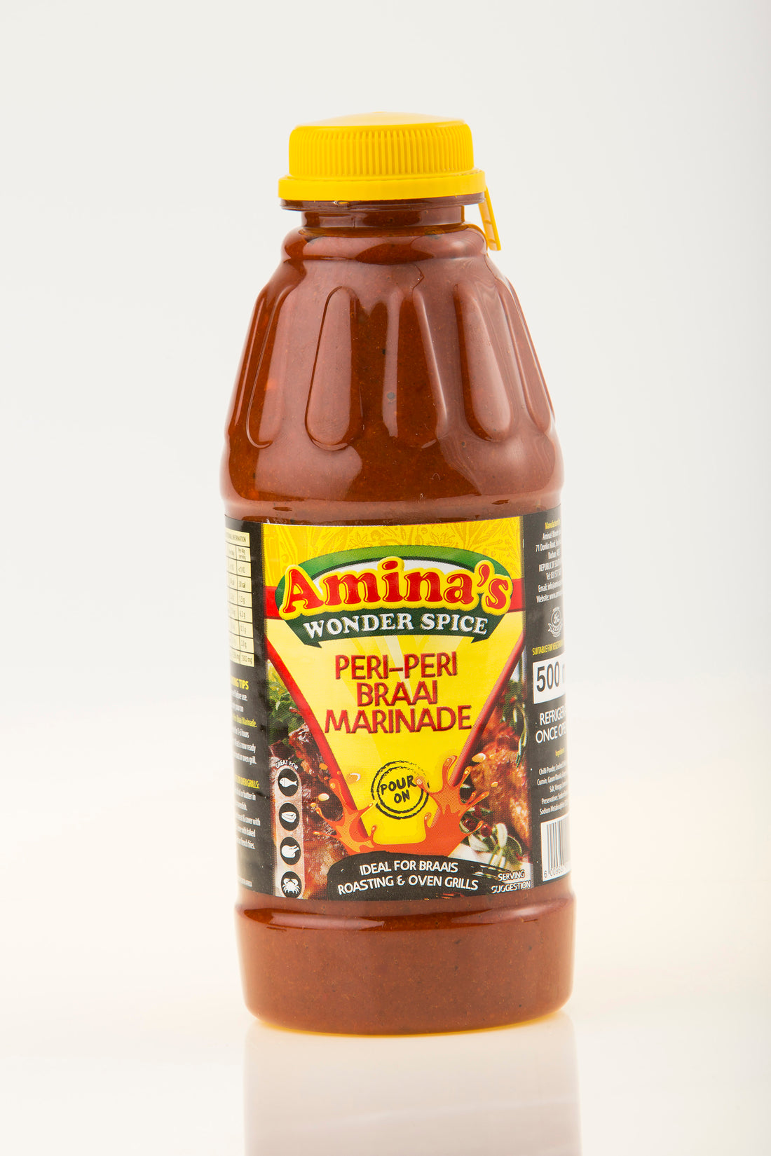 Aminas Peri peri braai marinade & Peri peri braai pour on
