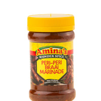 Aminas Peri peri braai marinade & Peri peri braai pour on