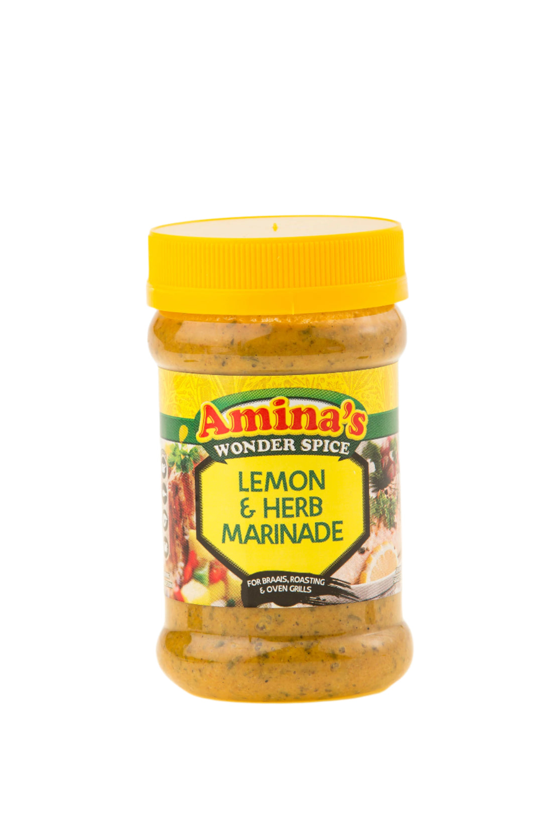 Aminas Lemon & herb marinade & Lemon & herb pour on