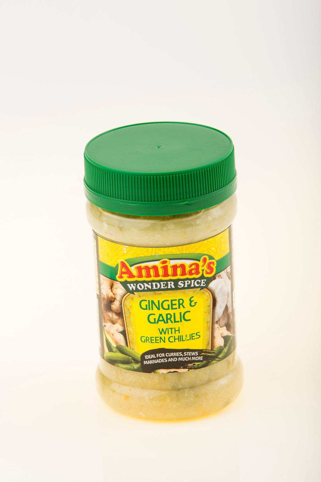Aminas Ginger & Garlic with green chili paste