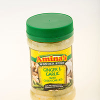 Aminas Ginger & Garlic with green chili paste
