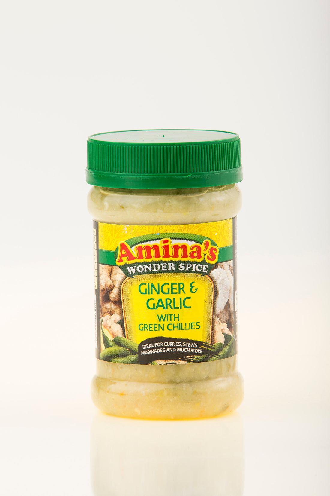 Aminas Ginger & Garlic with green chili paste