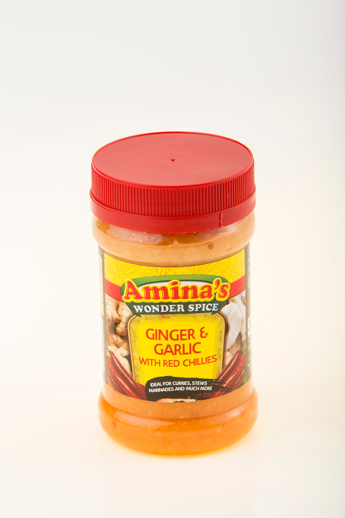 Aminas Ginger & Garlic with red chili paste