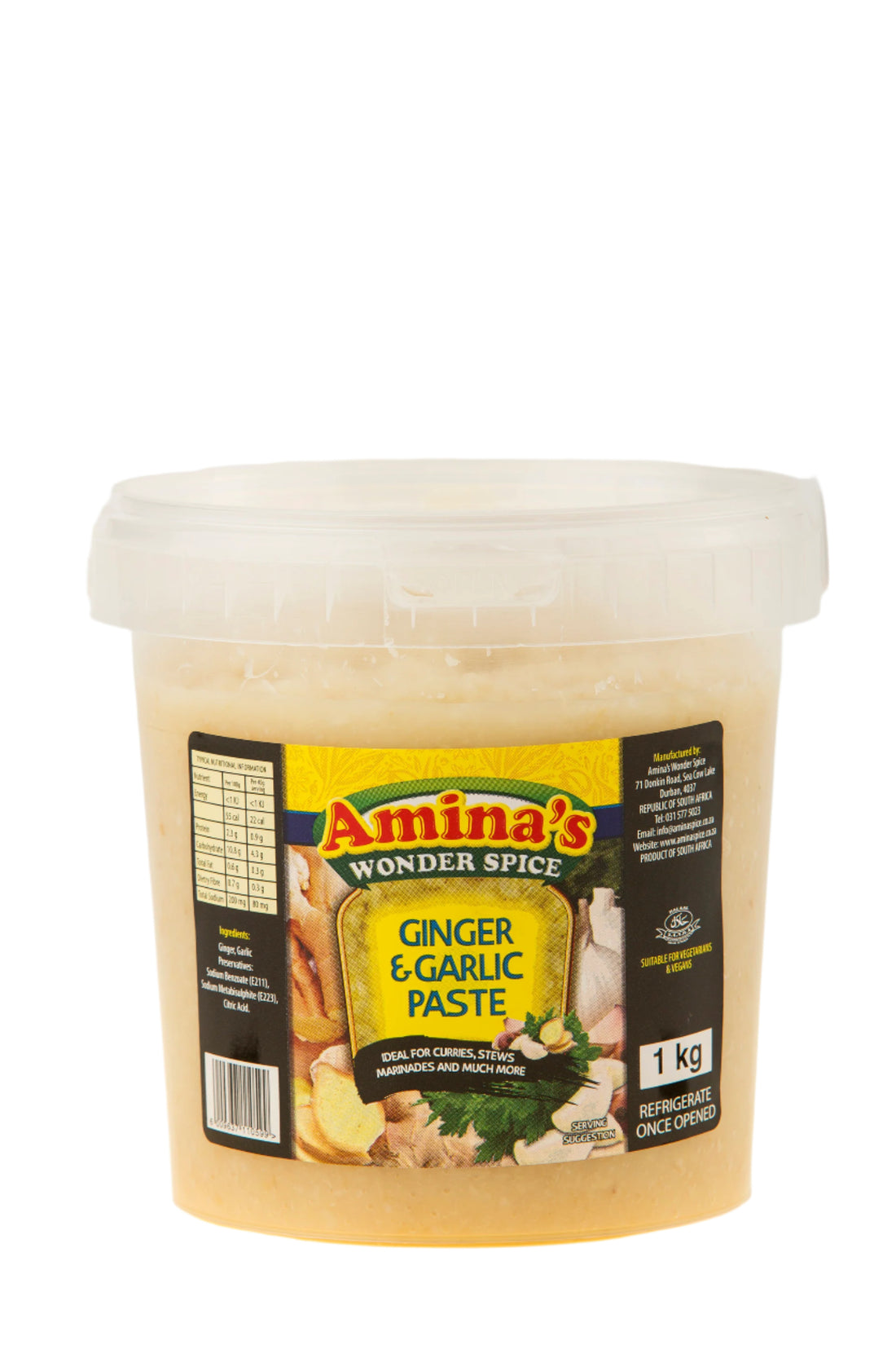 Aminas Ginger & Garlic paste