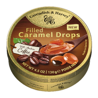 C&H Caramel Drops Filled Coffee Tin 130g