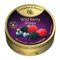 C&H Wild Berry Drops Travel Tin 175g