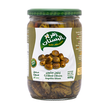 Bustan Grilled Green Olives 600g