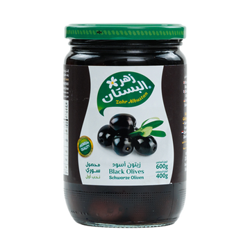 Bustan Black Olives 600g