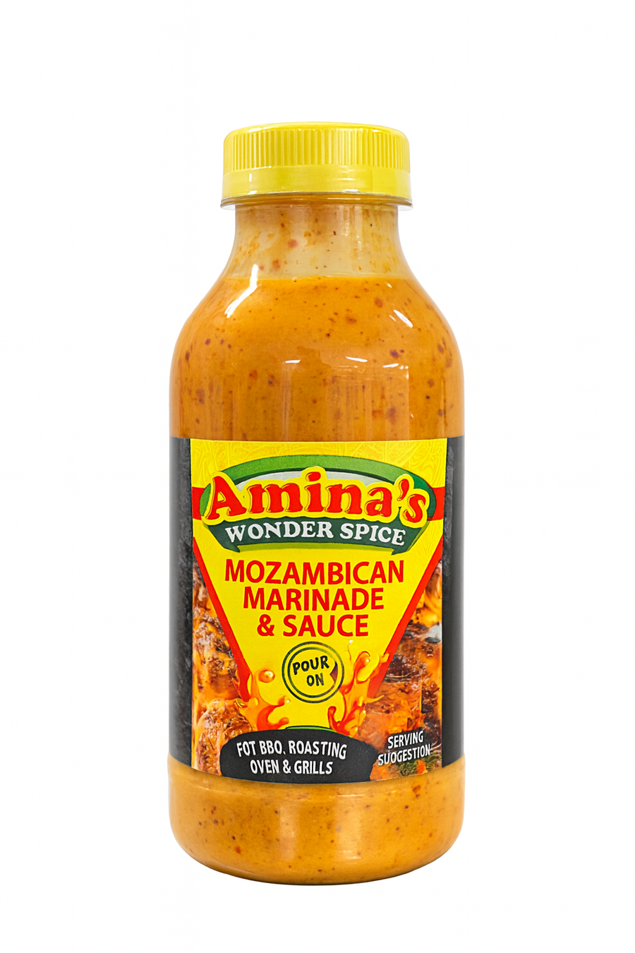 Aminas Mozambican Marinade & Sauce 500ml Pour-On