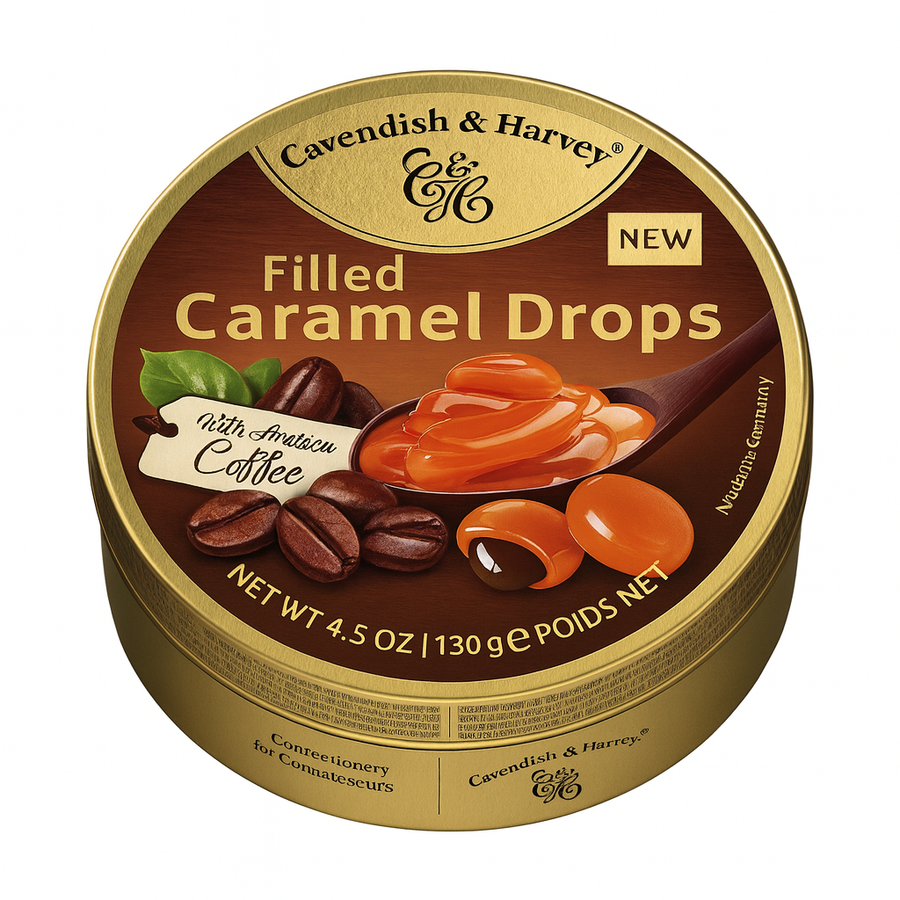 C&H Caramel Filled With Chocolate 130g
