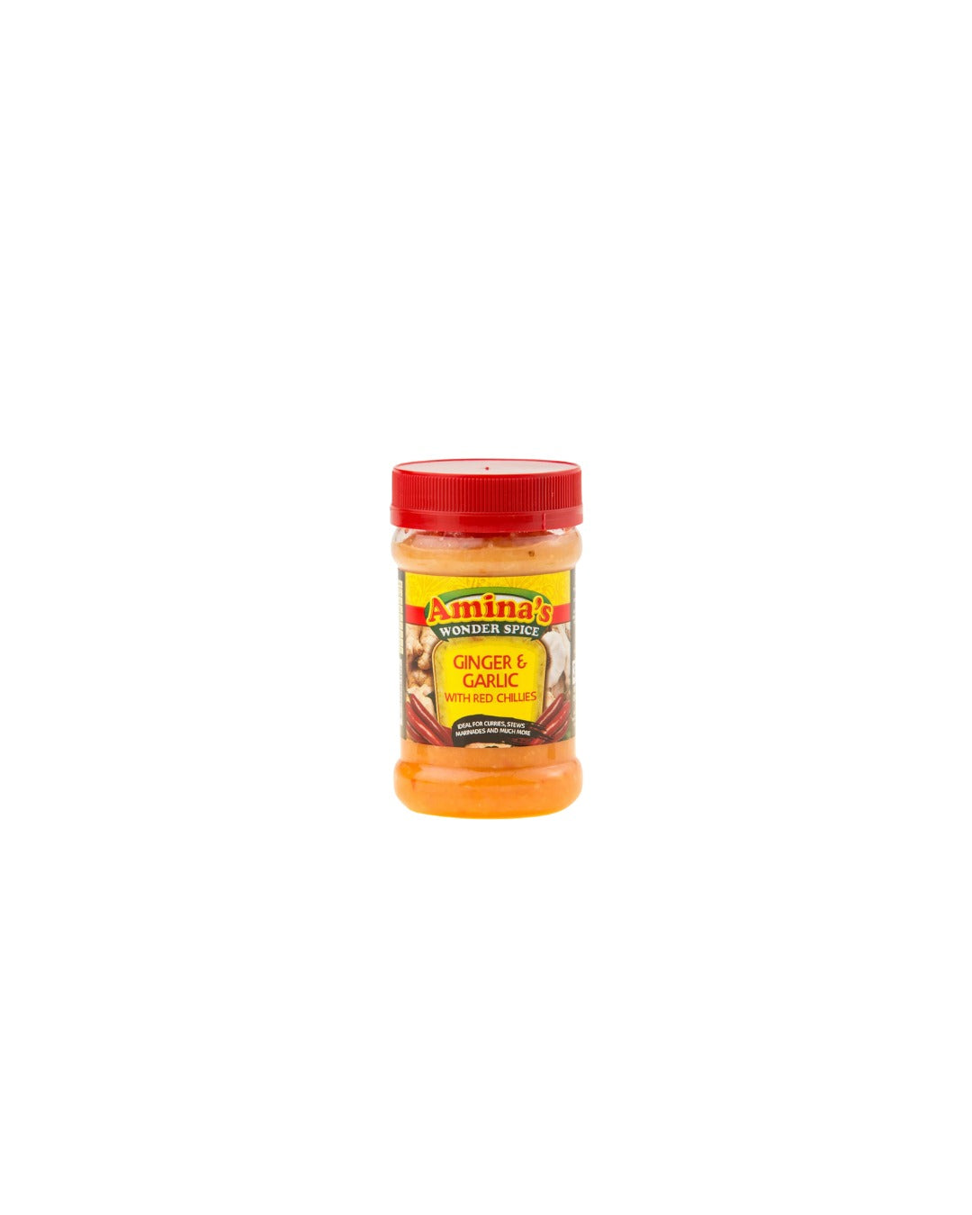 Aminas Ginger & Garlic with red chili paste
