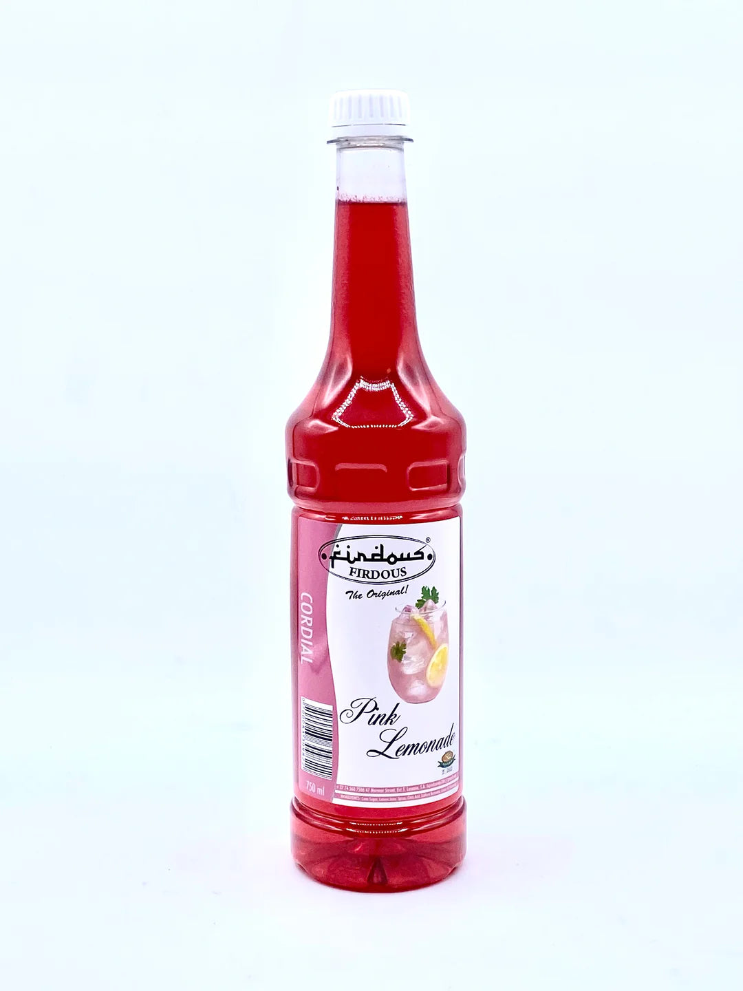 Firdous Pink Lemonade Cordial 750ml