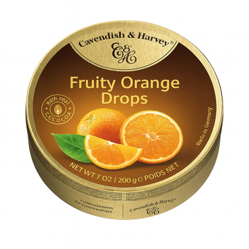 C&H Fruity Orange Drops 200g