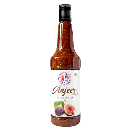 The Big Sip Anjeer Fig Flavour Syrup 750ml