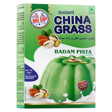 The Big Sip China Grass Badam Pista