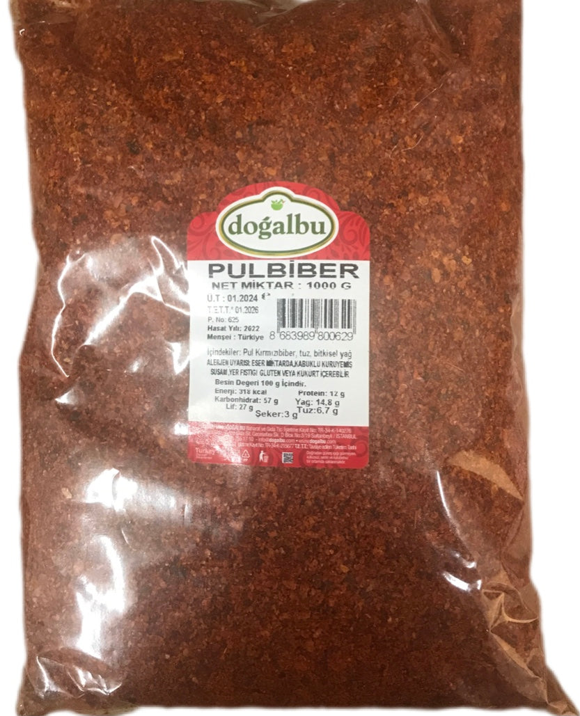 Dogalbu Pul Biber(Aleppo Pepper Flakes) 1kg