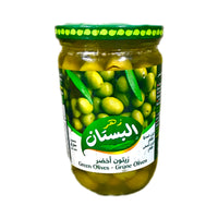 Bustan Green Olives 600g