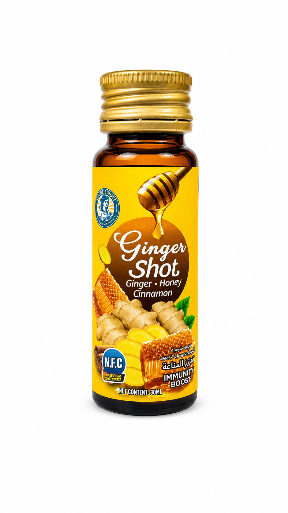 GINGER SHOT (HONEY & CINNAMON)