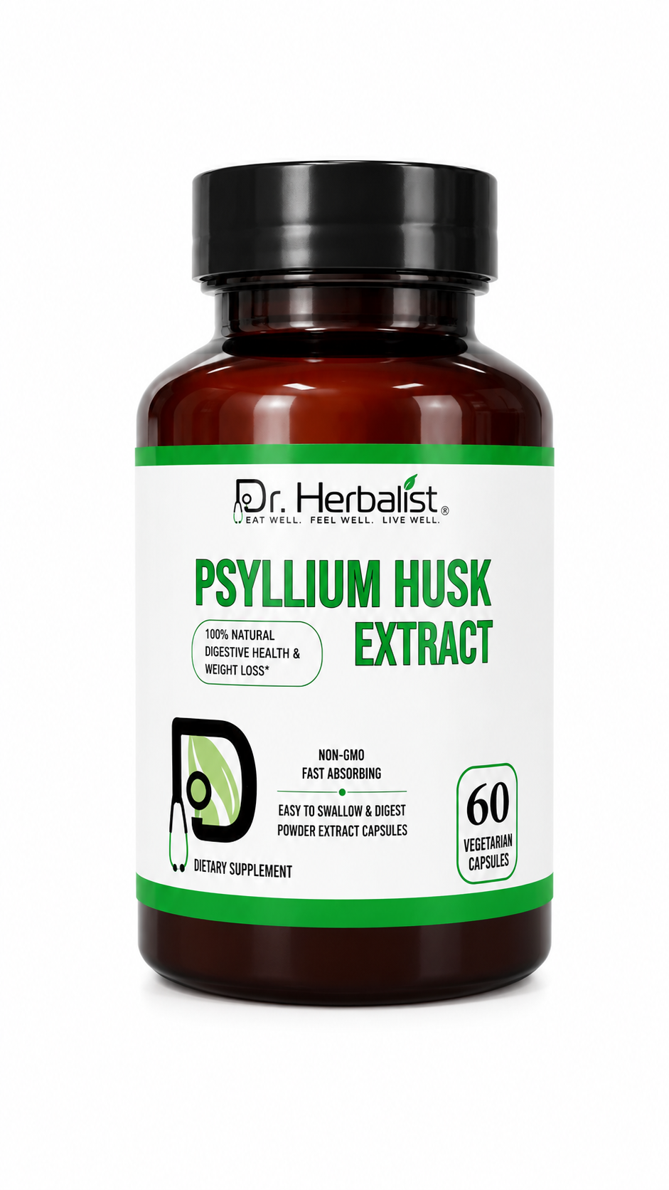 DR HERBALIST CAPSULES (PSYLLIUM HUSK)