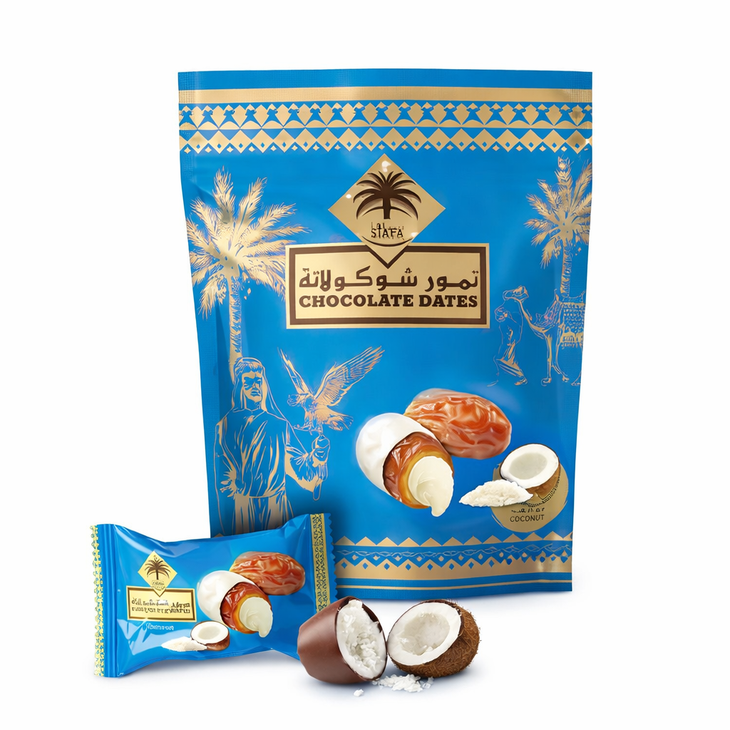 Siafa Coconut Chocolate Dates 100g