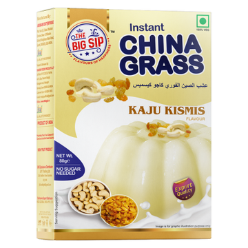 The Big Sip China Grass Kaju Kismis