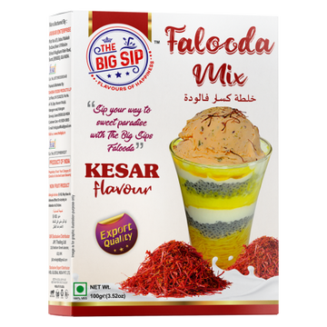 The Big Sip Falooda Mix kersar flavour (saffron)