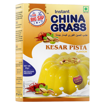 The Big Sip China Grass Kesar Pista