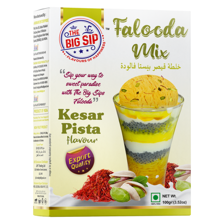 The Big Sip Falooda Mix Kesar Pista