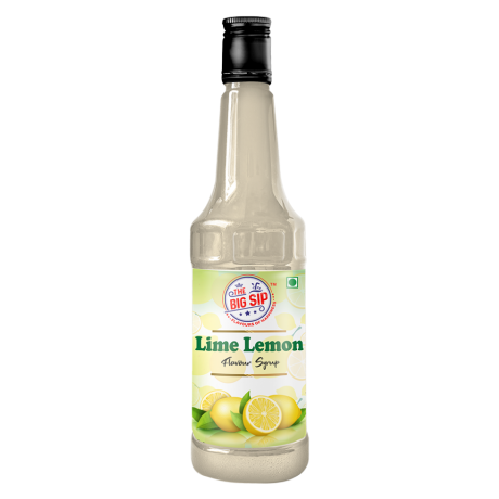 The Big Sip Lime Lemon Syrup flavour 750ml