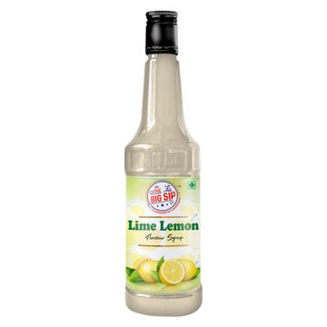 The Big Sip Lime Lemon Syrup flavour 750ml