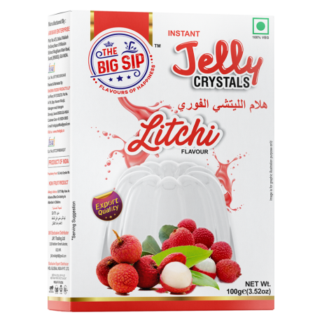 The Big Sip Jelly Crystals Litchi