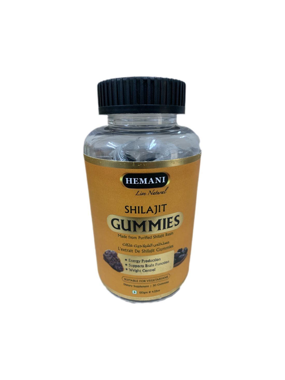 Hemani Shilajit Gummies 30pc/120g