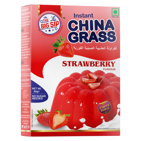 The Big Sip China Grass Strawberry