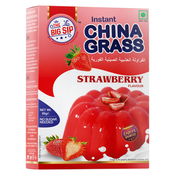 The Big Sip China Grass Strawberry