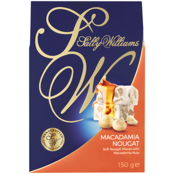 SALLY WILLIAMS MACADAMIA NOUGAT 150GR