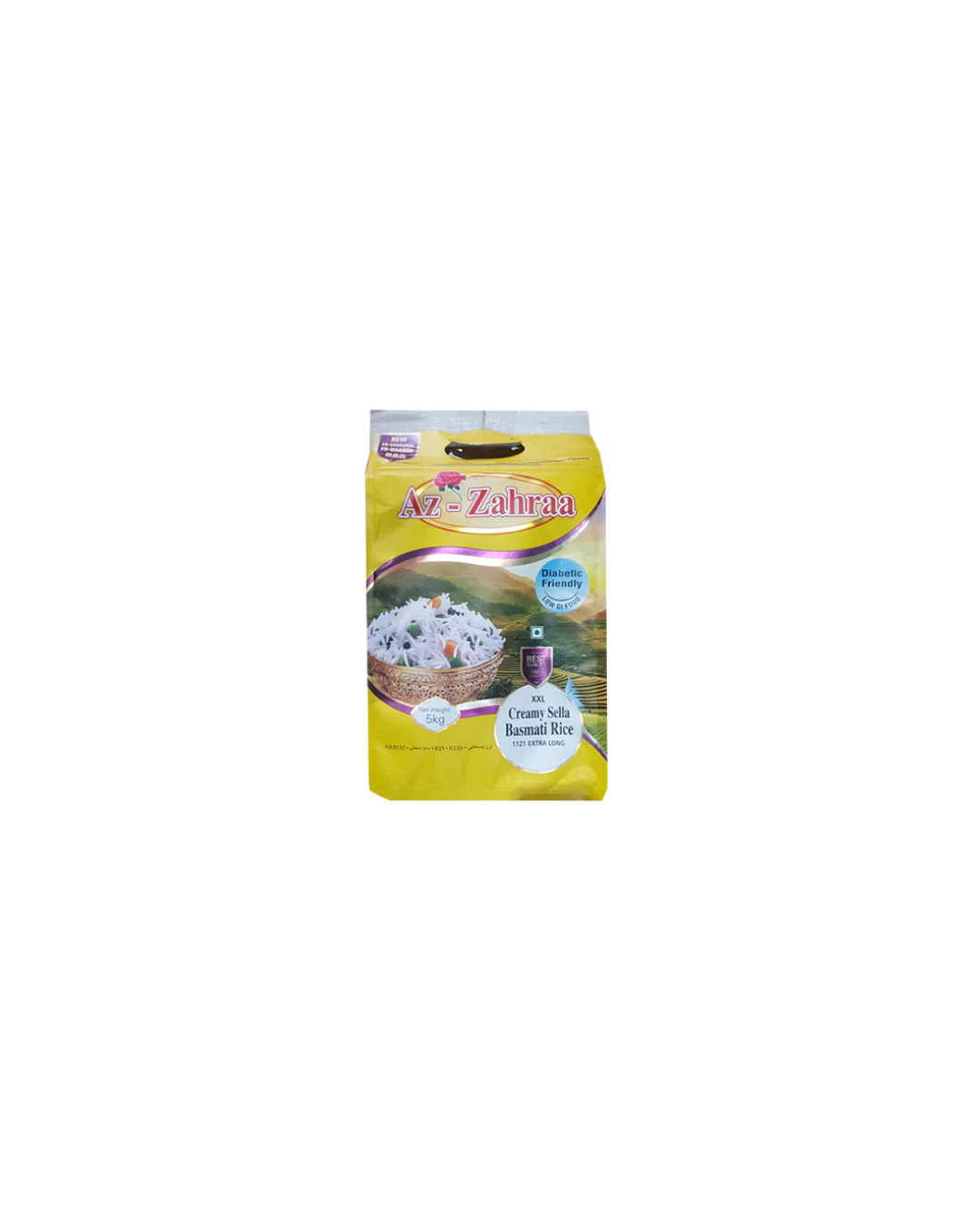 Az-Zahraa Creamy Sella Basmati Rice 5kg