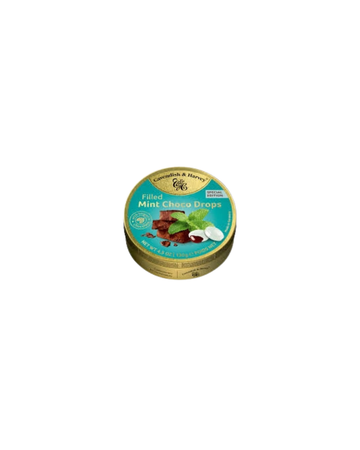 C&H Filled Mint Choco Drops 130g