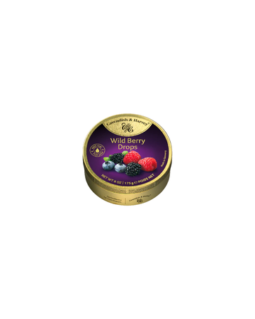 C&H Wild Berry Drops Travel Tin 175g