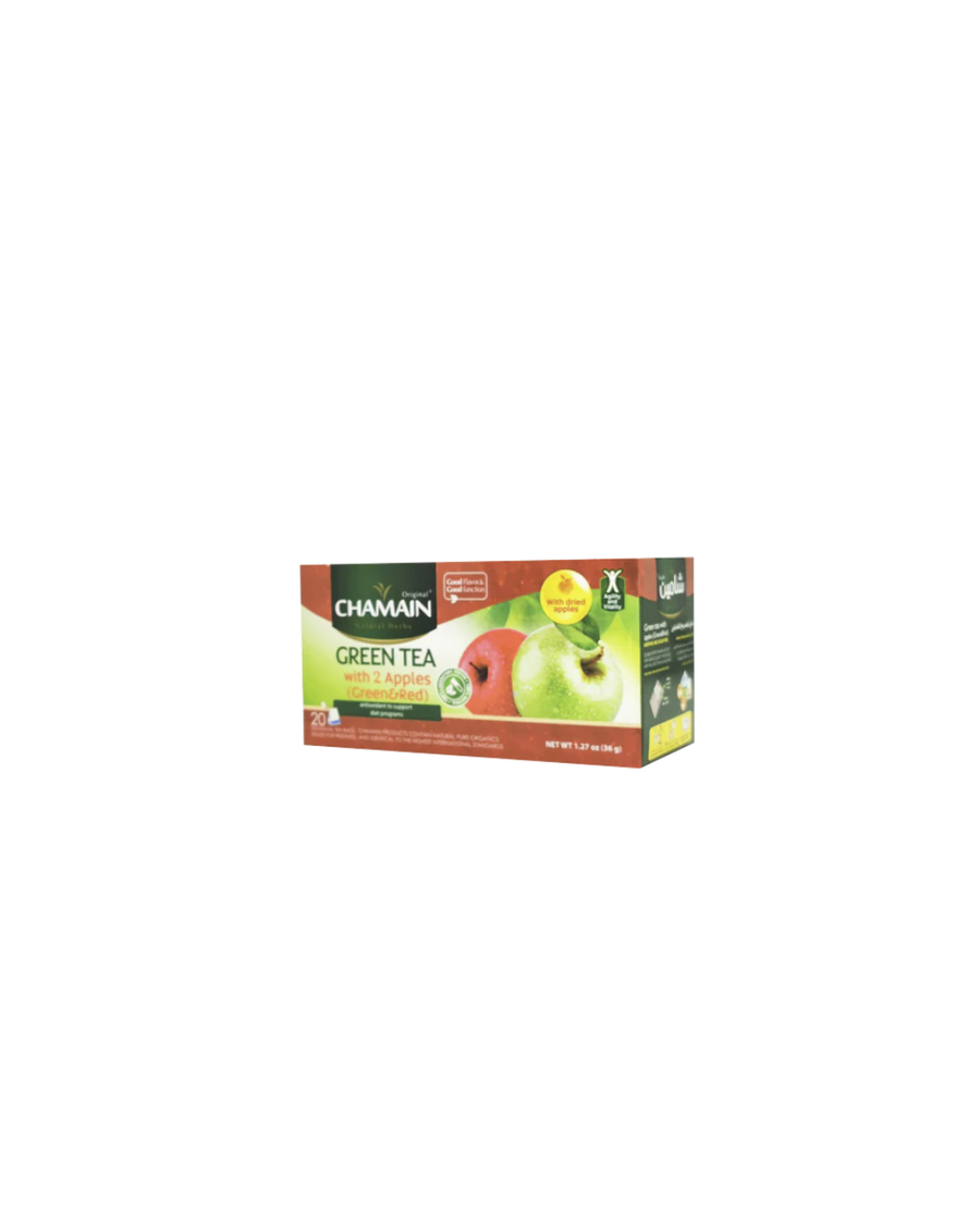 Chamain Green Tea With 2 Apples
