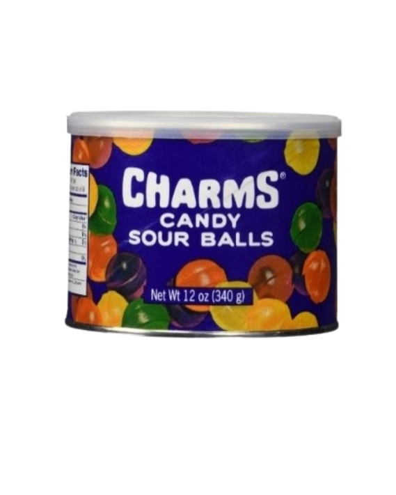 Charms Sour Ball Tins 340G