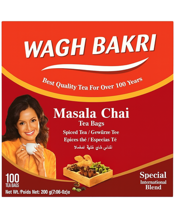 Wagh Bakri Masala Chai Tea Bags