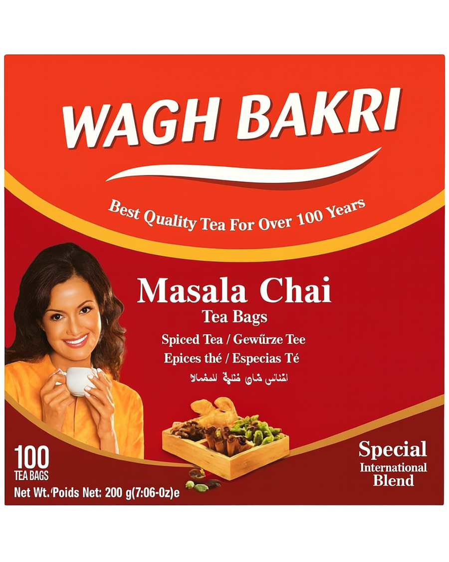 Wagh Bakri Masala Chai Tea Bags