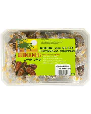 WD - Khudri Individually Wrapped with Seed