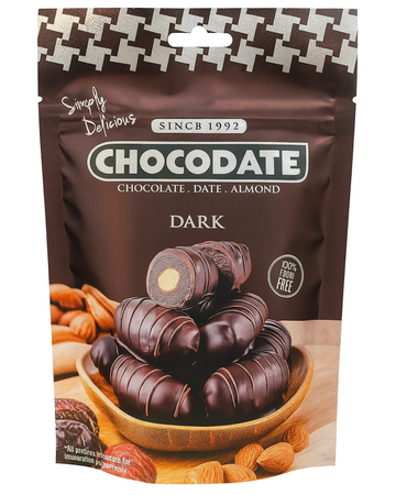 CHOCODATE DARK CHOCOLATE DATE WITH ALMOND