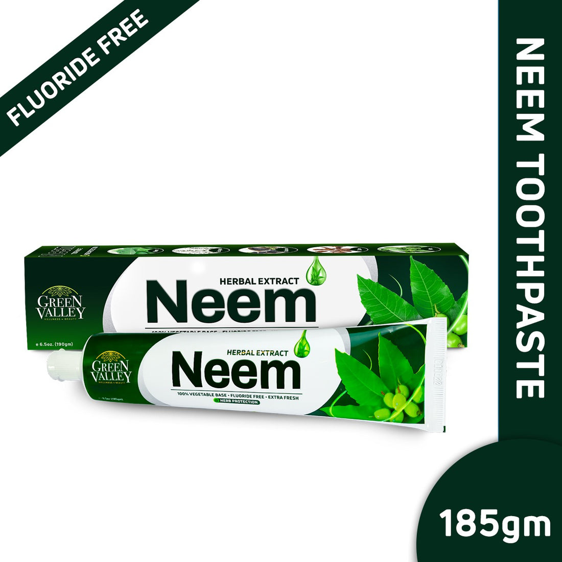 Green Valley Neem Toothpaste 185g