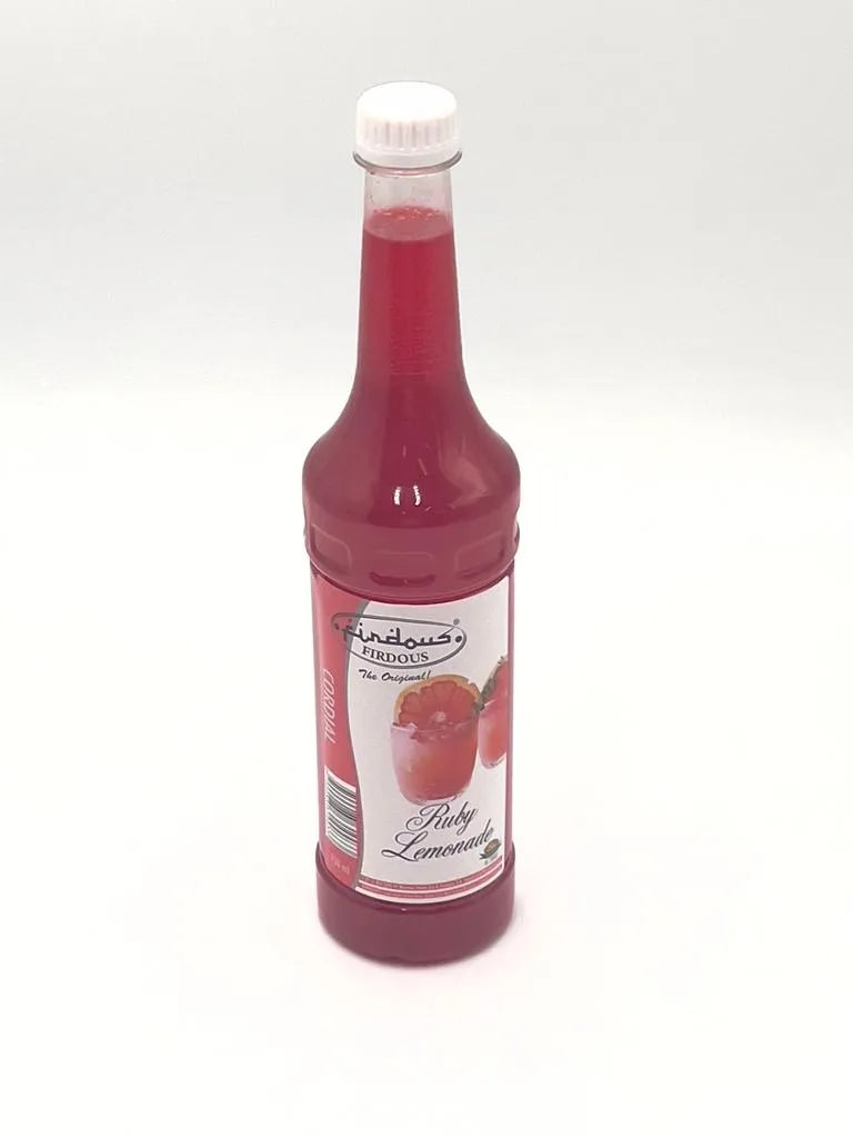 Firdous Ruby Lemonade cordial 750ml