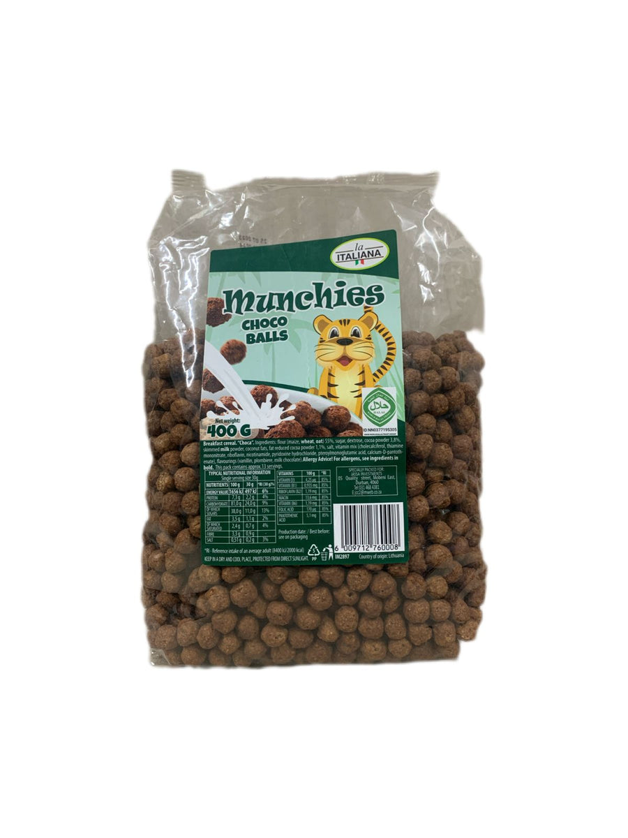 La Italiana Munchies Cocoa Balls 400g