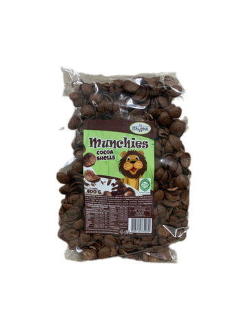 La Italiana Munchies Cocoa Shells 400g