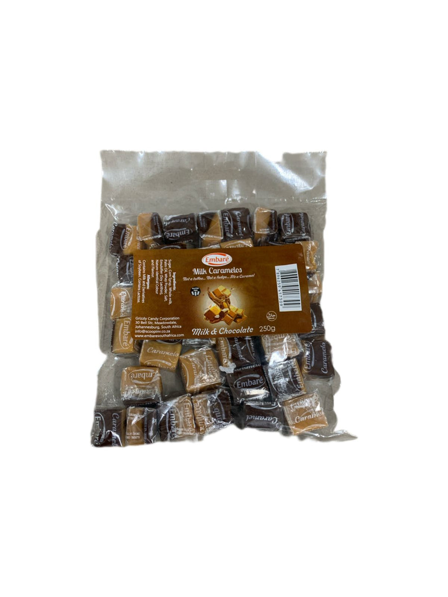 Embare Milk Caramelos Milk & Chocolate 250g